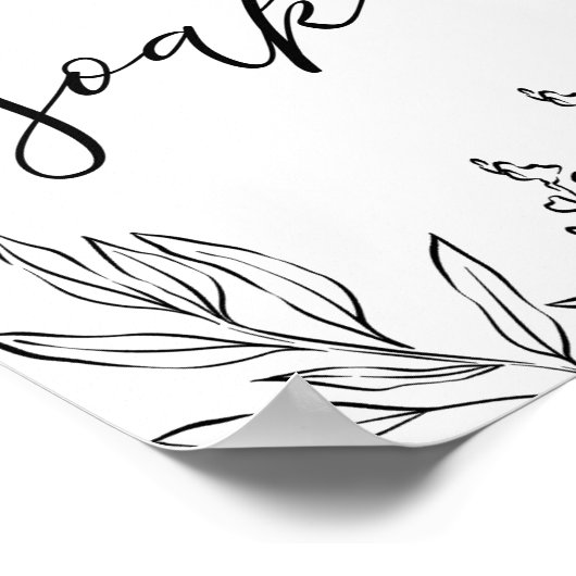 Écriture de trempe Bain poster d'art mur de la sal (Coin)