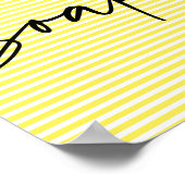 Écriture de trempe Bain poster d'art mur de la sal (Coin)
