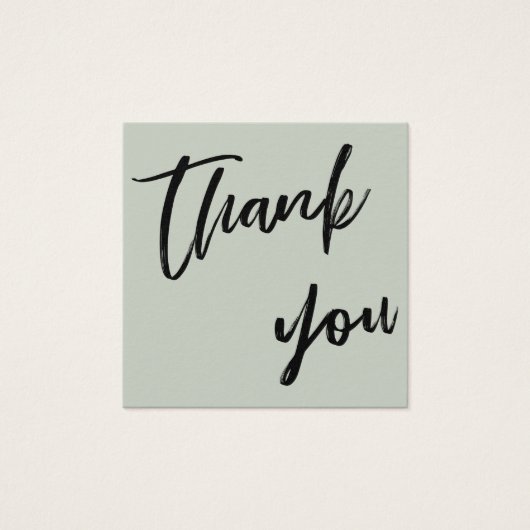 Écriture décontractée Mariage Merci Favoriser la p (Devant)