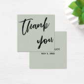 Écriture décontractée Mariage Merci Favoriser la p (Bureau)