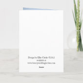 ÉCRITURE ÉLÉGANTE | CARTE DE REMERCIEMENTS DE PHOT (Dos)