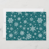 Écriture élégante | Carte de vœux photo de Noël (Dos)