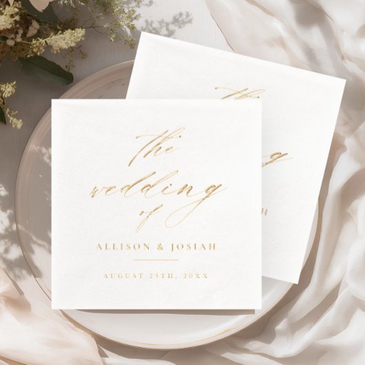 Écriture Élégante Mariage