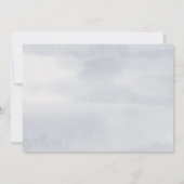 Écriture en blanc gras| On Eloped Photo Faire-part (Dos)