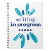 Ecriture en cours Carnet pour les auteurs/écrivain (Devant)