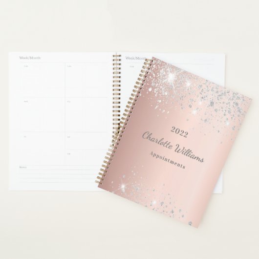 Écriture en or rose (Devant avec enveloppe)