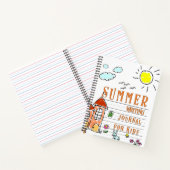 Écriture Été Journal pour enfants (Intérieur)
