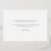 Ecriture Funky VRAI FOIL Enregistrer la carte de d (Verso)