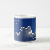 Écriture Inspirante Nuages Mug (Centre)