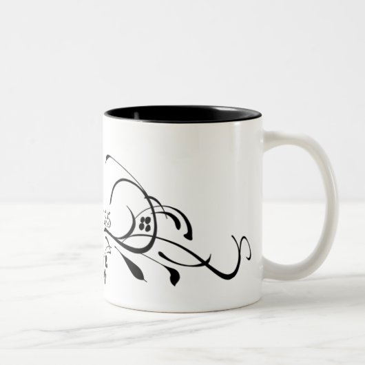 Écriture Je suis le Vine Coffee Mug (Droit)