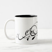 Écriture Je suis le Vine Coffee Mug (Gauche)
