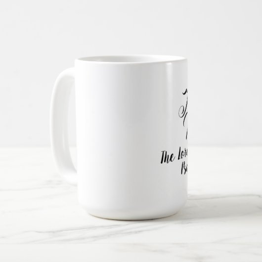 Écriture Jehovah Rapha# 2 Mug classique (Devant gauche)