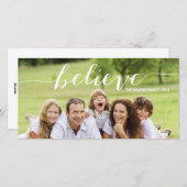 Ecriture manuscrite | Carte photo de vacances (Devant / Derrière)