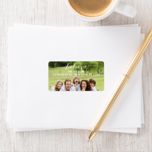 Ecriture manuscrite | Étiquettes de adresse de pho (En situation)