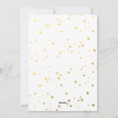 Écriture manuscrite Gold Believe | Carte photo de  (Dos)