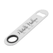 Écriture manuscrite moderne monographie Nom Initia (Devant angulaire)