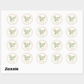 Écriture manuscrite Sticker rectangulaire RetroWed (Feuille)