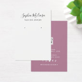 Écriture moderne ajouter le logo carte d'affichage (Bureau)