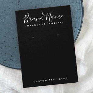 Écriture moderne ajouter le logo carte d'affichage