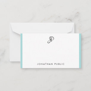 Écriture moderne Monogramme Modèle Minimaliste