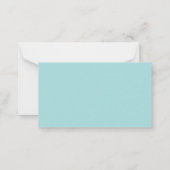 Écriture moderne Monogramme Modèle Minimaliste (Dos)