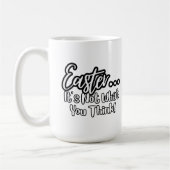 Écriture Mug Pâques (Gauche)