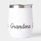 Écriture noire grand-mère établie (Gauche)