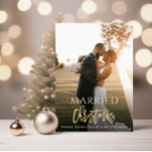 écriture or noël mariage faire-part