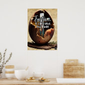 Écriture Poster de Pâques (Cuisine)