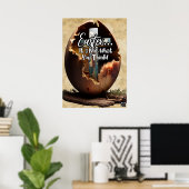 Écriture Poster de Pâques (Bureau à domicile)