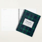 Écriture Rustique Blackwatch Mariage Tartan (Devant avec enveloppe)