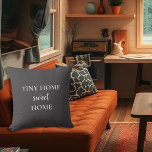 Écriture rustique petit home doux<br><div class="desc">Petite rustique home home doux script Jeter oreiller. Vous pouvez ajouter votre propre texte à personnaliser.</div>