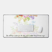 écriture sainte florale de paix parfaite (Clavier et souris)