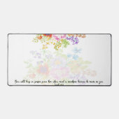 écriture sainte florale de paix parfaite (Recto)