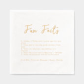 Écriture stylée | Mariage Faits amusants (Recto)