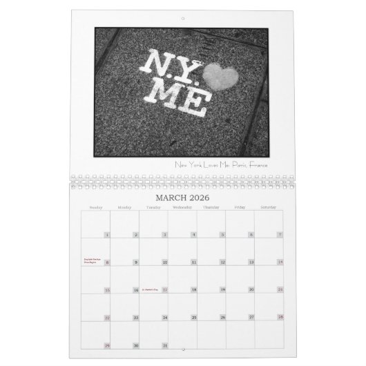 Ecriture sur le mur - Calendrier 2023 (Mar 2026)