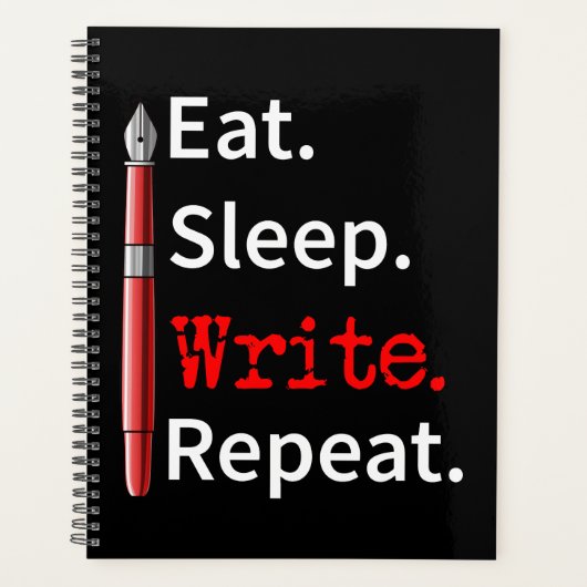 Ecrivain de répétition d'écriture du sommeil de l' (Devant)