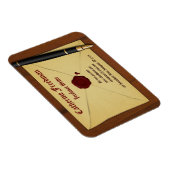 Écrivain Éditeur Auteur Small Flexi Magnets (Côté Droit)