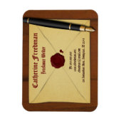 Écrivain Éditeur Auteur Small Flexi Magnets (Vertical)