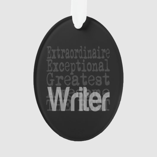 Écrivain Extraordinaire (dos)