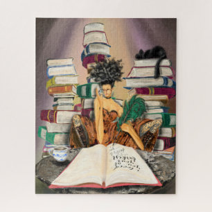 Écrivain Imaginaire Puzzle - Peinture