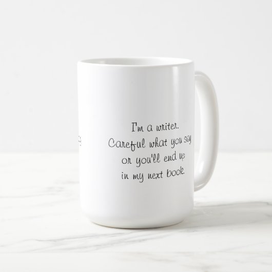 Ecrivain Mug (Devant droit)