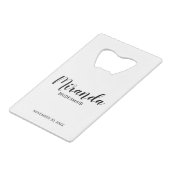 Écrivain Personnalisé De Script Moderne (Devant Angle)