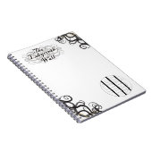 Écrivez à tous à son sujet le carnet (Côté Droit)