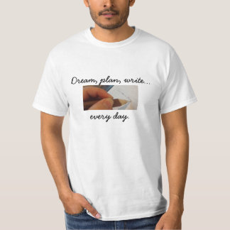 Écrivez chaque T-shirt de jour