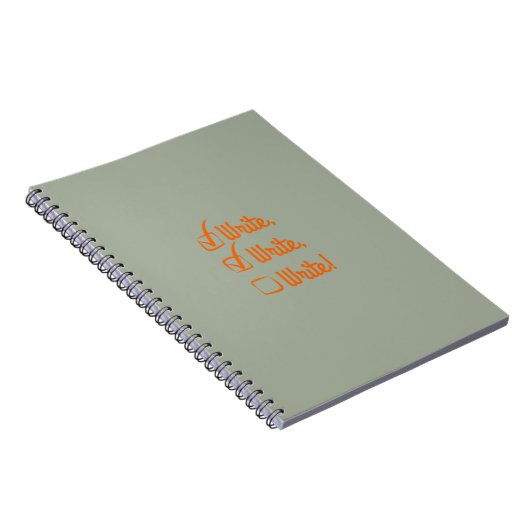 Écrivez, écrivez, écrivez ! Carnet (Côté Droit)