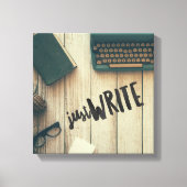 Écrivez simplement 12" x 12", 1,5", Impression sur (Recto)