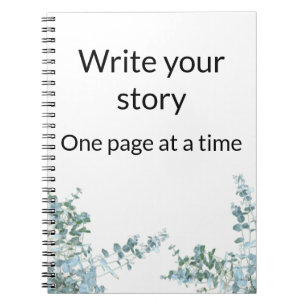 Écrivez votre histoire - Carnet photo motivationne