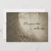 Écrivez votre nom sur la Faire-part de mariage d'a (Dos)