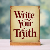 Écrivez votre vérité (Neutre)